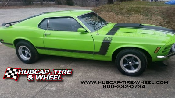 1970 Ford Mustand Fastback 15" US Mags U105 Wheels