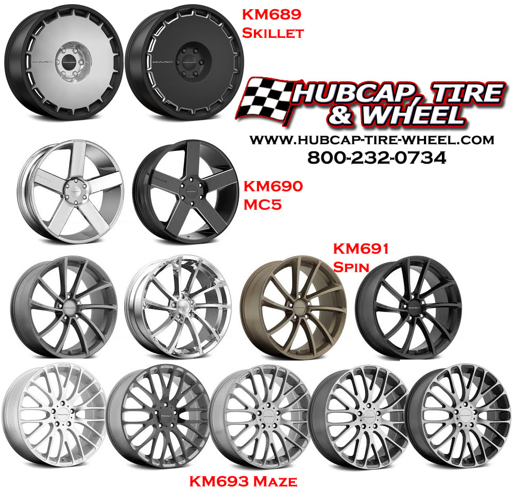 New 2015 KMC Wheels & Rims