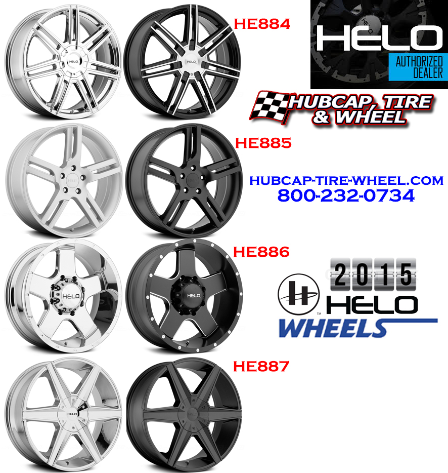 New 2015 Helo Wheels