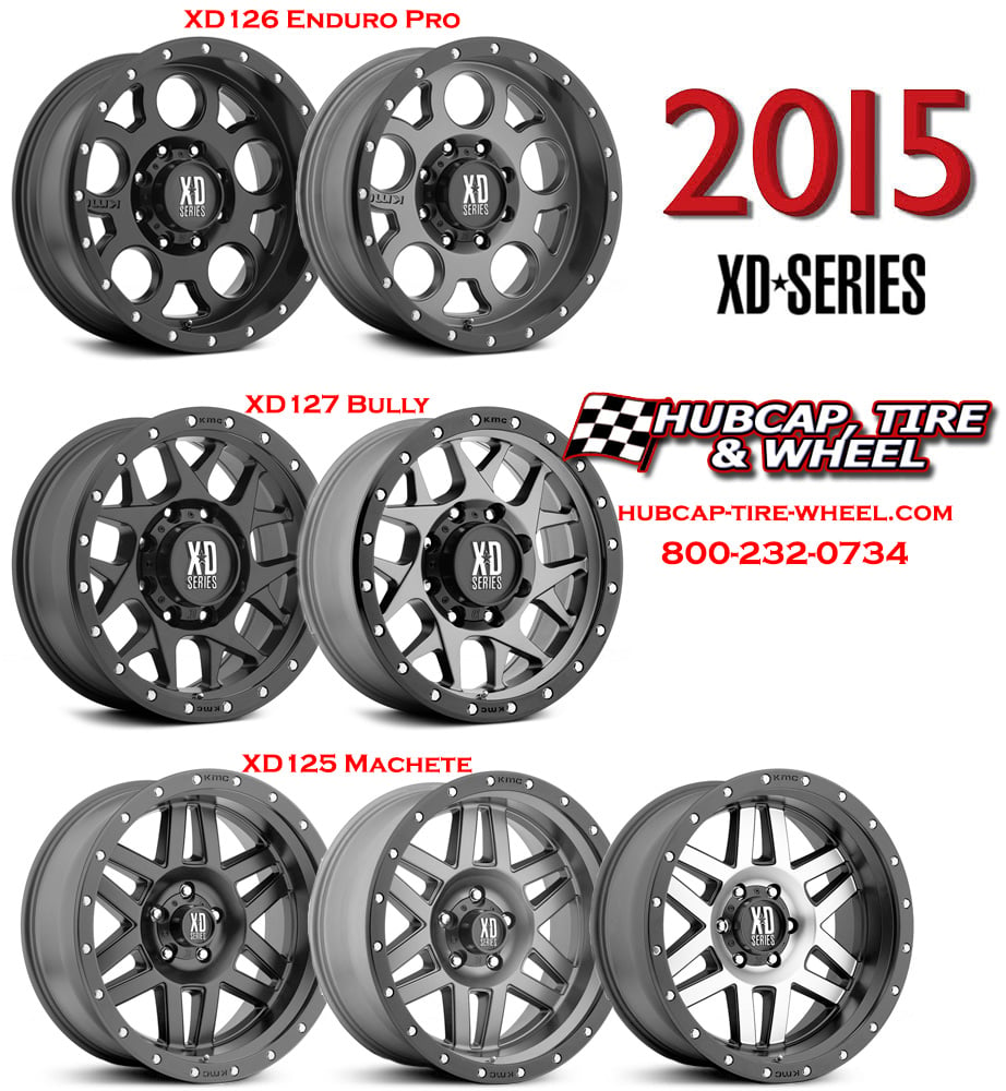 New 2015 KMC XD Series Wheels
