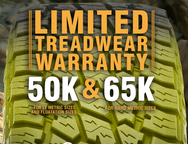 Nitto Terra Grappler G2 Tires Treadwear Warranty