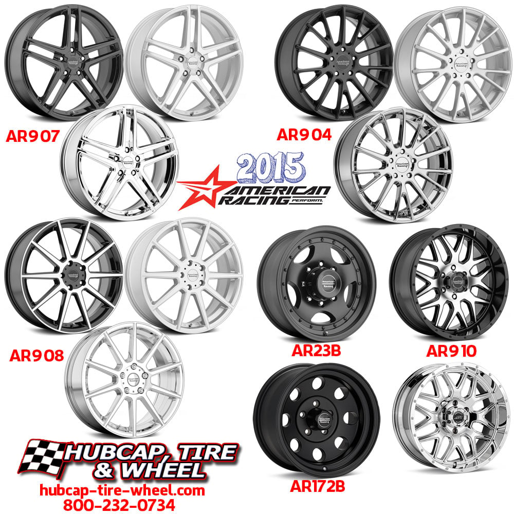 New 2015 American Racing Wheels