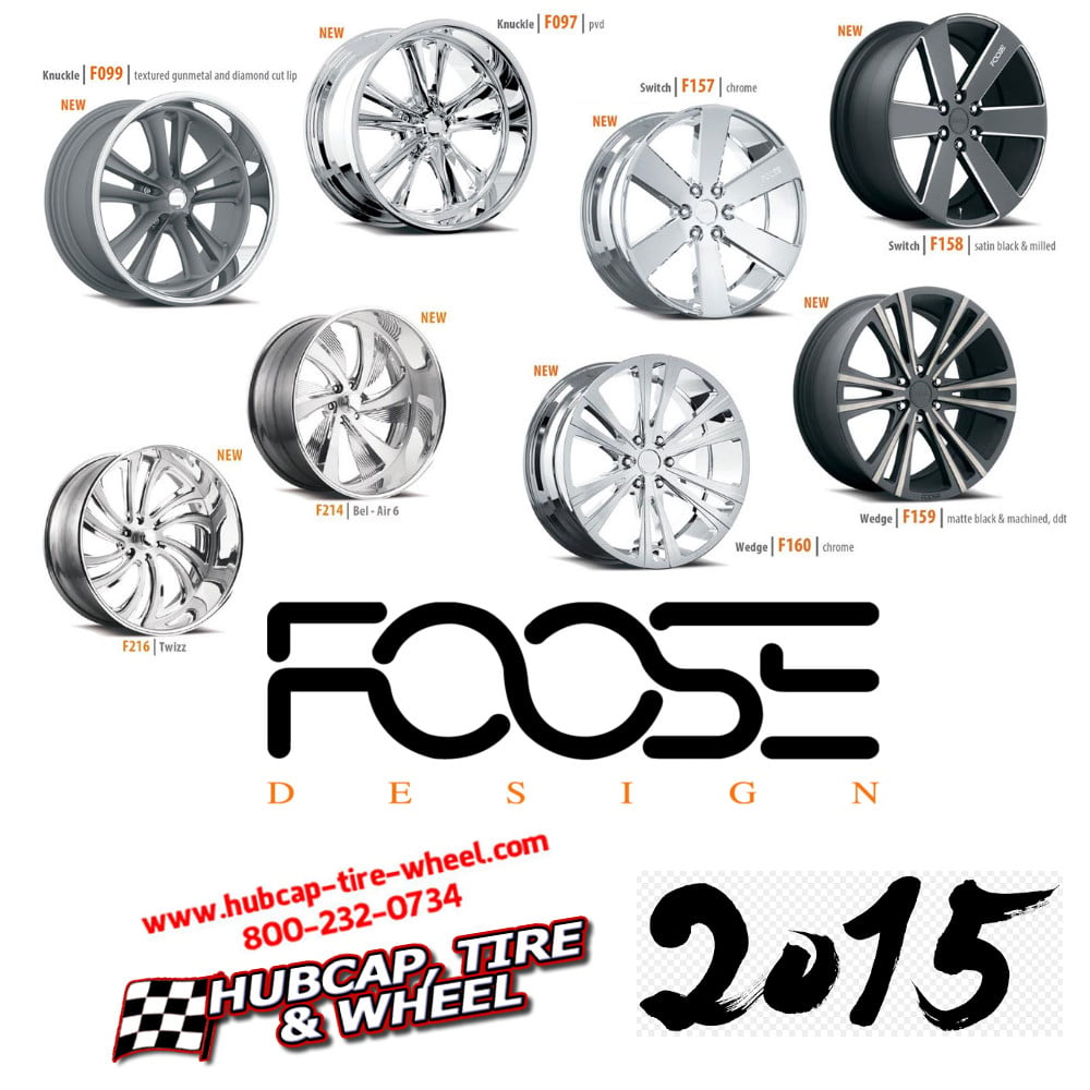 new 2015 foose wheels rims