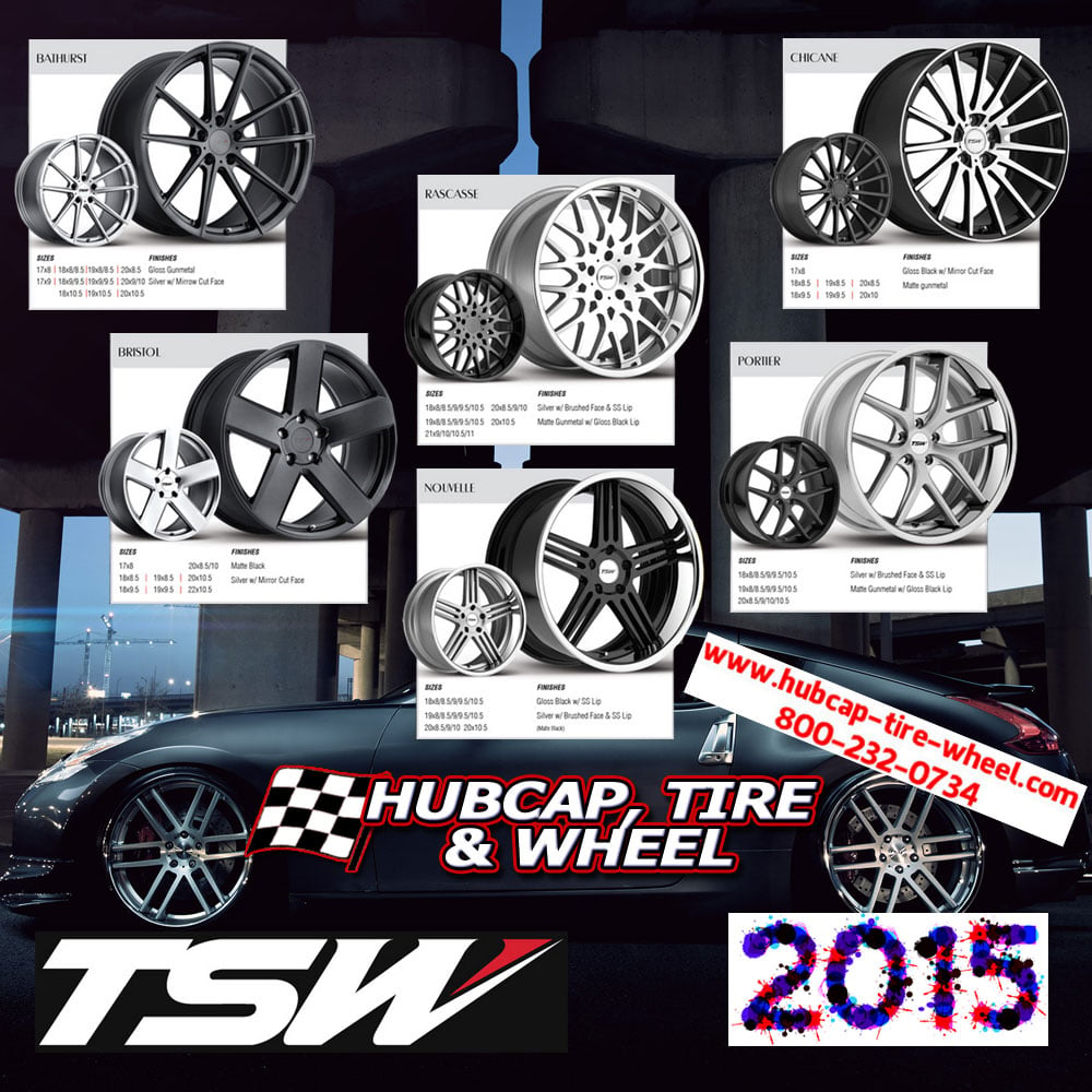new 2015 TSW wheels rims