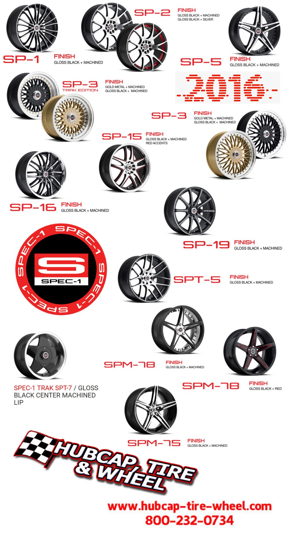 spec 1 racing wheels rims