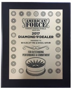 American Force Diamond Dealer 2017 Award
