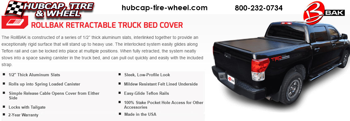 Rollbak Retractable Truck Bed Tonneau Cover