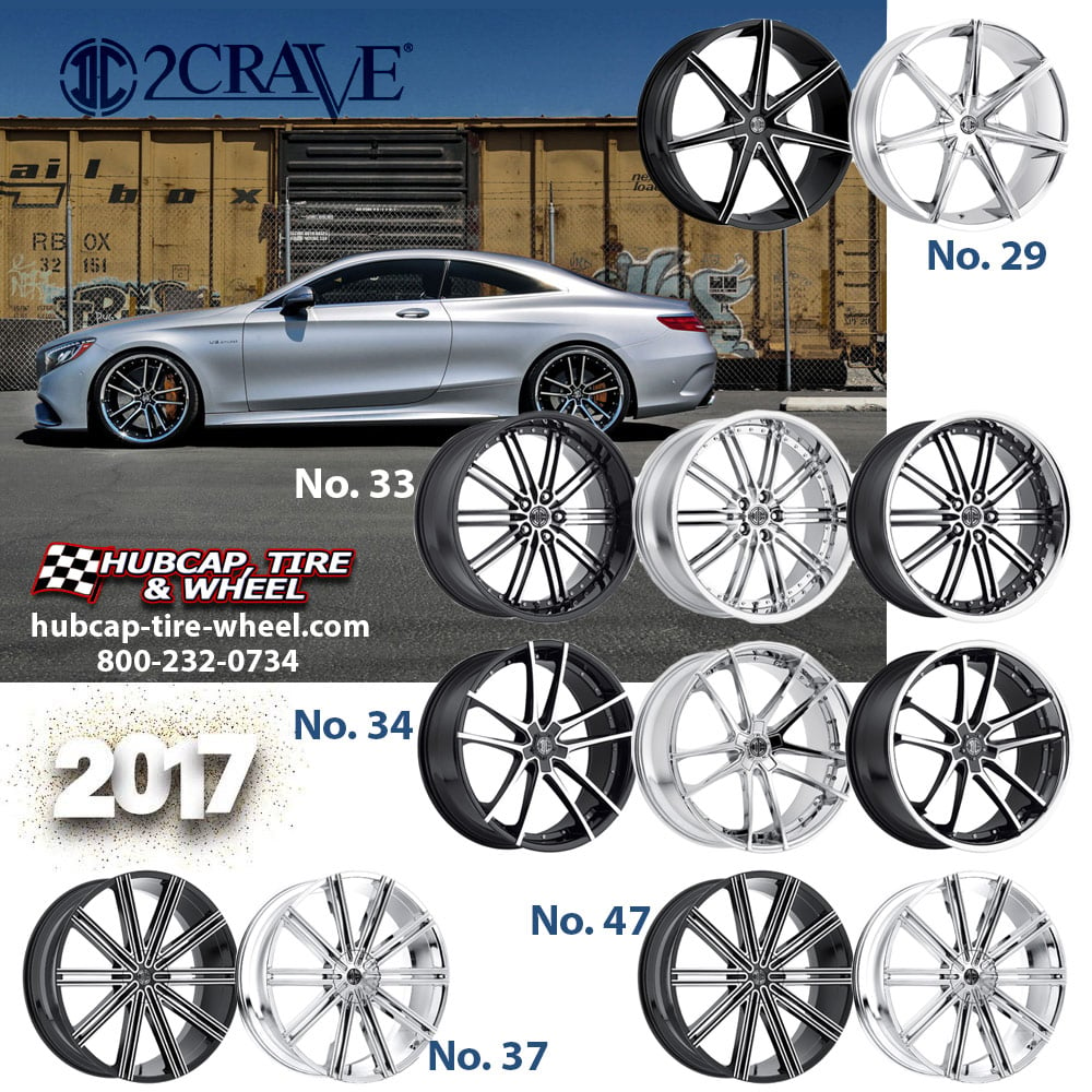 New 2017 2Crave Wheels Rims
