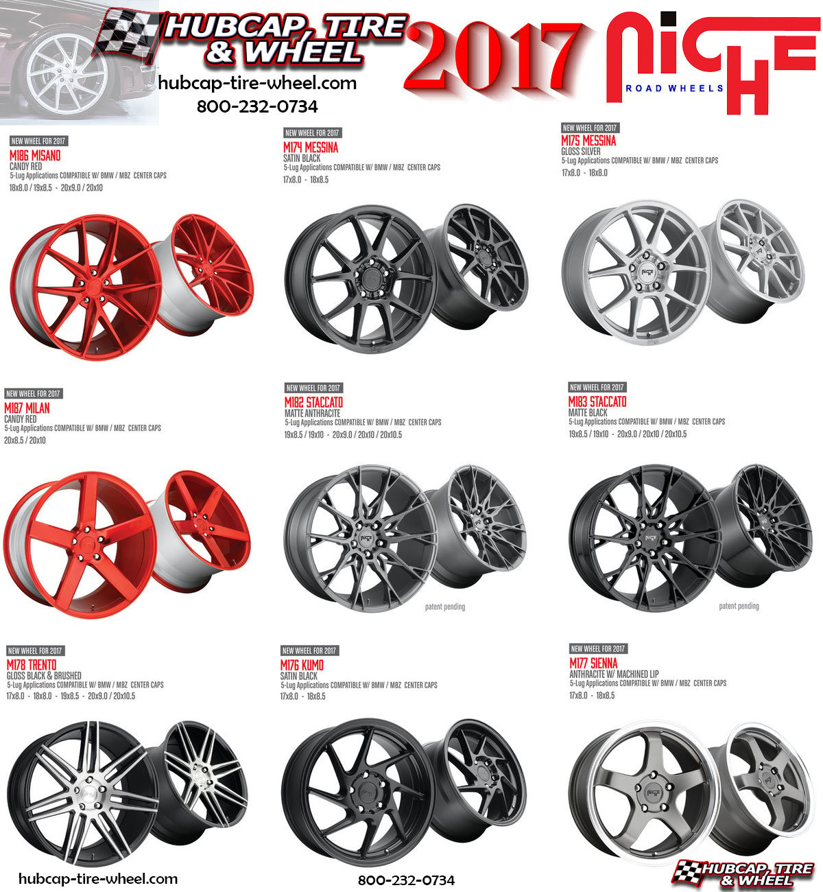 2017 Niche Wheels RIms