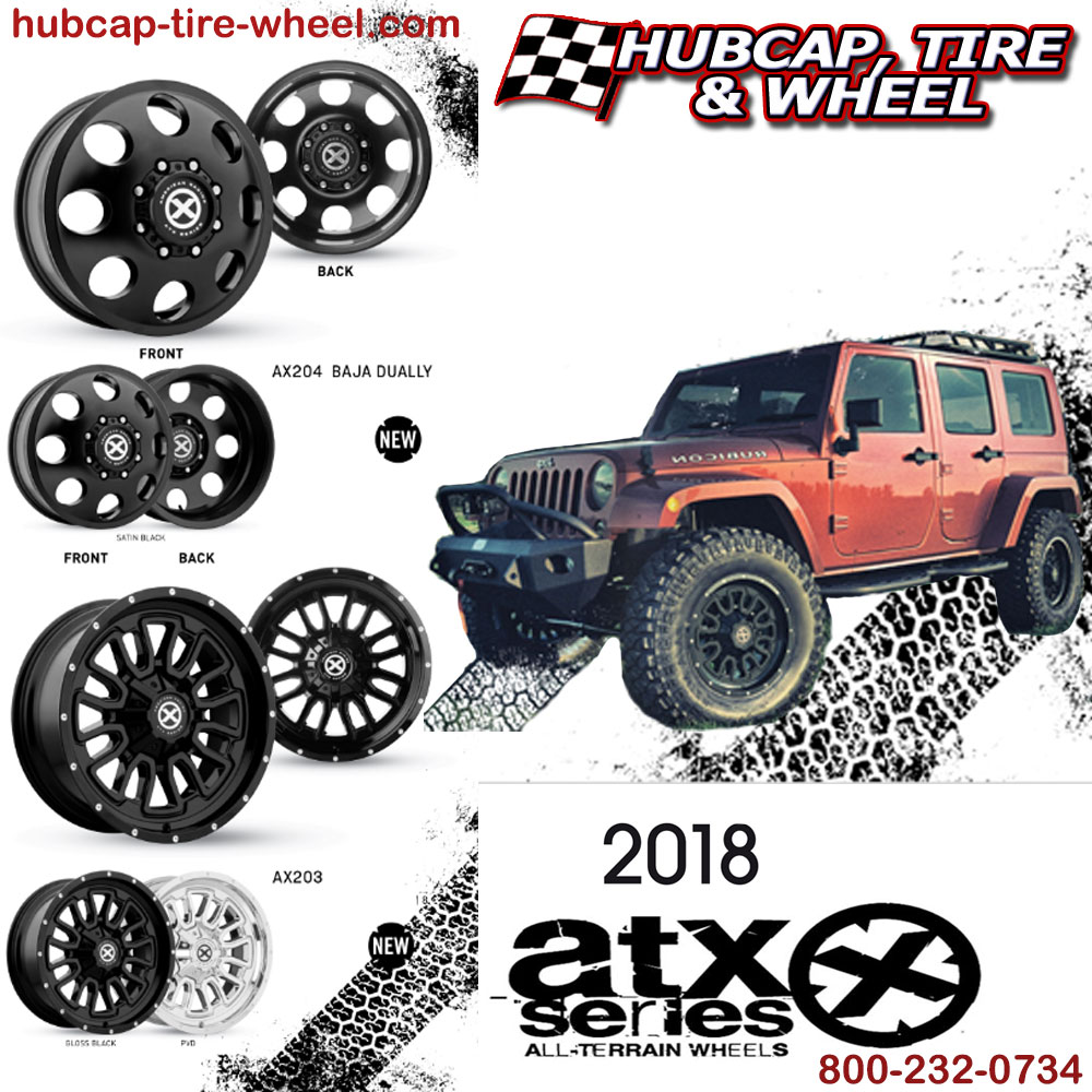 New 2018 ATX Series Wheels Rims